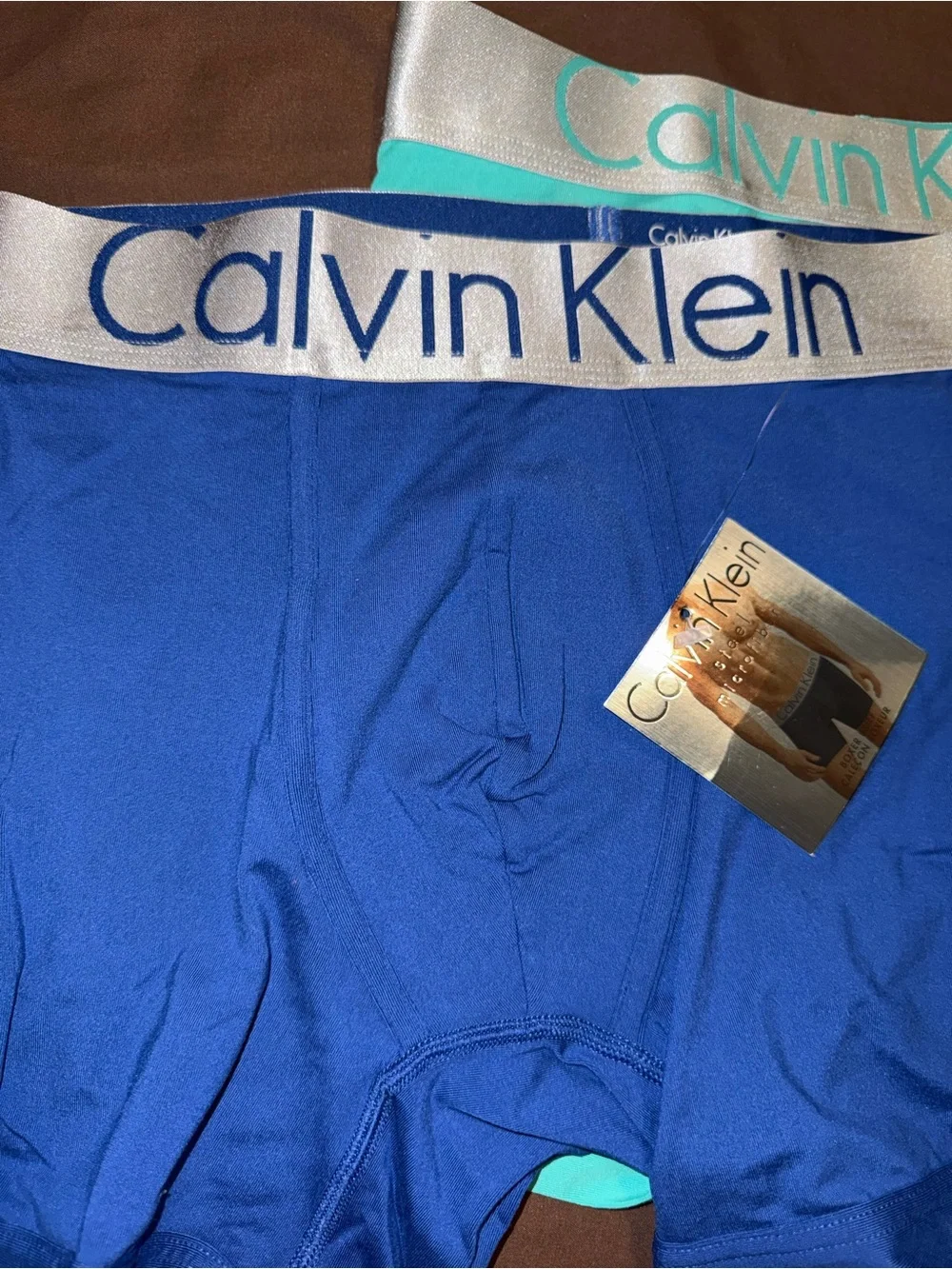 Calvin Klein Boxer Briefs micro steele